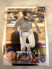 Brett Baty 2023 Topps Chrome Rookie Card