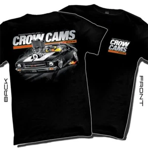 Crow Cams TSHQ-S Holden HQ Two Door Monaro Black T Shirt - Small - Picture 1 of 3