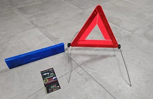 Triangolo emergenza CATARIFRANGENTE X SOCCORSO STRADALE SOS Originale Ford - Picture 1 of 1