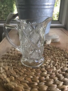 Beautiful Vintage Cut Glass Jug/vase - Picture 1 of 4