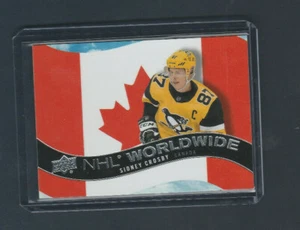 2020-21 Upper Deck NHL Worldwide # WW-25 Sidney Crosby - Imagen 1 de 1