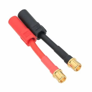 Brushless Motor Bullets 8mm Male Plug to XT150 Male Plug cable 10AWG 5CM - Picture 1 of 3
