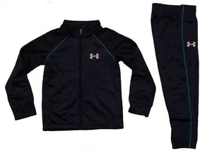 Under Armour Boys Track Suit - Jacket & Pants - 2 Piece Set - Size 4 5 6 7 - NWT - Picture 1 of 4