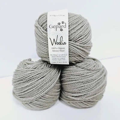 GEPARD WOOLIA sustainable merino wool yarn 50g / 1.8oz - 133 m / 145 yards - Image 1 of 4