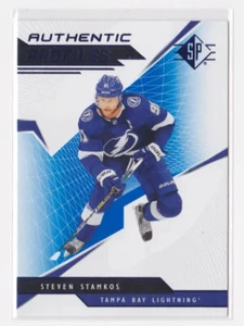 2018-19 SP HOCKEY AUTHENTIC PROFILES BLUE INSERT STEVEN STAMKOS #AP-SS LIGHTNING - Picture 1 of 2