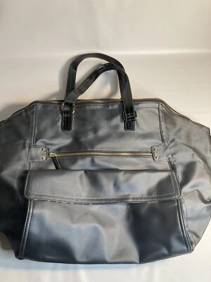 Bolso de Viaje Victoria Secret Negro Leopardo X Grande Lona Foto 1 de 4