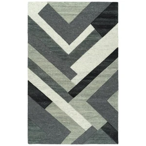 Kaleen Rugs ALZ03 Alzada Area Rug, Charcoal, 2'x3' - ALZ03-38-23 - Picture 1 of 1