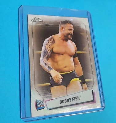 2021 Topps WWE Chrome Base #75 Bobby Fish Collector's Card NM - Image 1 of 2