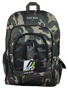 Mochila militar este oeste de EE. UU. caza campamento senderismo exterior BC104 CAMUFLAJE VERDE - Imagen 1 de 6