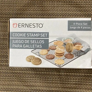 Juego de 4 sellos Ernesto Cookie ~ Nuevo en caja ~ Difícil de encontrar - Imagen 1 de 6