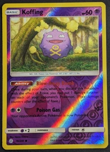 Koffing Reverse Holo NM 76/236 Cosmic Eclipse Pokemon Card - Picture 1 of 1