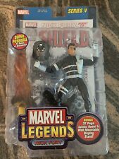 VTG Marvel Legends Series 5 Nick Fury Action Figure & Comic New 2003 Toy Biz