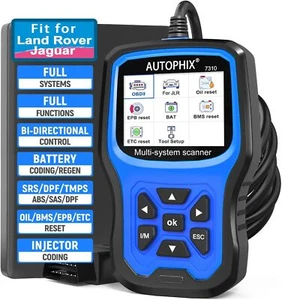 AUTOPHIX 7310 Fit For Land Rover All Systems Diagnostic OBD2 Scanner TPMS ABS - Foto 1 di 7