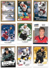 Upper Deck Victory Hockey Gold and Black Parallels - Various Years