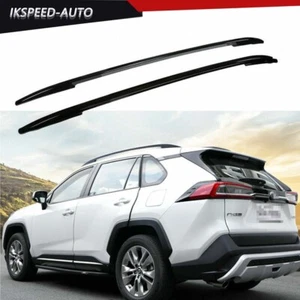 Fits for Toyota RAV4 RAV-4 2019 - 2021 Aluminum Roof Rail Rack Side Rail Bar - Picture 1 of 4