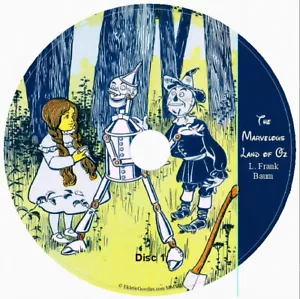 THE MARVELOUS LAND OF OZ by L. Frank Baum 4 Audio CD Unabridged English - Picture 1 of 1