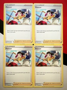 Dancer Trainer 232/264 Fusion Strike x4 Pokemon Playset 4x PACK FRESH - Picture 1 of 1