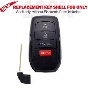 New Smart Remote Key Shell Case Fob for Toyota Tacoma Tundra 2022 2023 2024 4B - Foto 1 di 5
