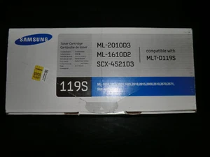 Genuine Original Samsung Toner MLT-D119S Black NEW SEALED - Picture 1 of 3