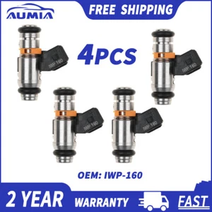 4X PETROL FUEL INJECTOR IWP160 FOR FIAT PUNTO GRANDE DOBLO IDEA 500 1.2 1.4 - Picture 1 of 6