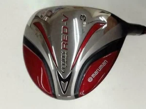 GOLF CLUBS FAIRWAY WOOD MARUMAN VERITY RED-V VIVID RED 3W R-FLEX 5257 MAJESTY - Picture 1 of 4