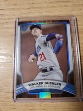 2022 Topps Tribute Base Card #42 Dodgers - WALKER BUEHLER Los Angeles