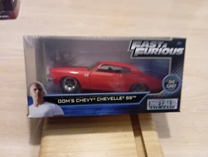 JADA - Fast and Furious DOM ́S CHEVY CHEVELLE SS RED 1/32 ca. *NEU* - Bild 1 von 6