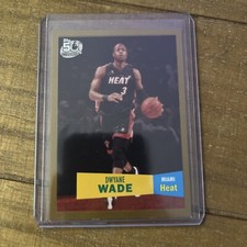Dwayne Wade 2007-08 Topps Gold 50th Anniversary /2007