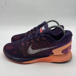 Nike Running Shoes Womens US 8 Purple Lunarglide 7 Womens Gym Sports Trainers - Picture 1 of 20
