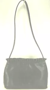 Vintage Coletta Black Leather Purse - Picture 1 of 3