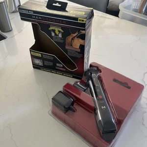 Mangroomer 3016 Ultimate Pro rasoio con 2 testine flessibili ammortizzatori nero NUOVO!!! - Foto 1 di 6
