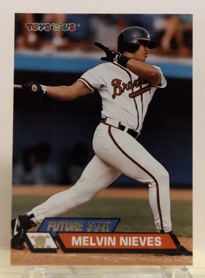 1993 Topps Stadium Club Toys R Us #20 - Future Star Melvin Nieves - Near Mint - Image 1 of 2