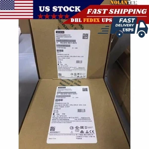New Siemens 6SL3210-1KE11-8AF2 6SL32101KE118AF2 G120C RATED POWER 0,55KW - Picture 1 of 1