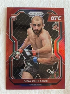 2021 Panini Prizm Giga Chikadze #72 Red Prizm Rookie RC /275 - KD - Bild 1 von 2