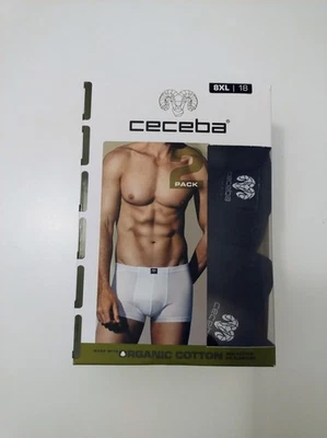 Ceceba Boxer Short Schwarz - NEU In OVP Gr. 8XL Doppelpack Herren Boxershorts - Bild 1 von 4