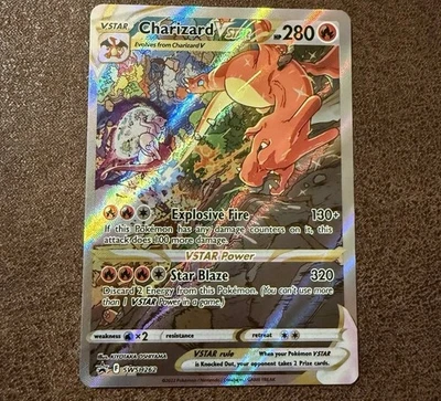 Charizard VSTAR SWSH262 SWSH: Sword & Shield Promo Cards Pokemon Nm-Mt - Image 1 of 4