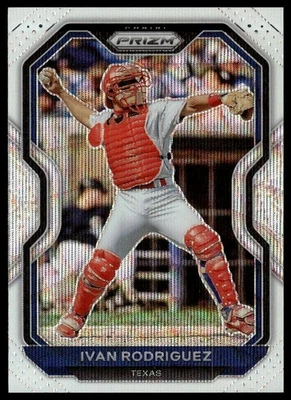 2021 Panini Prizm #2 Ivan Rodriguez White Wave Prizm [GOATCARDS] - Image 1 of 2