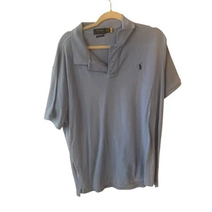 Polo Ralph Lauren Custom Slim Fit Polo Shirt – Blue (XXL) - Picture 1 of 3