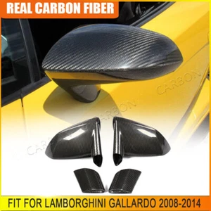 Dry Carbon Side Mirror Cover Trim Cap Replace For Lamborghini Gallardo LP550-570 - Bild 1 von 12
