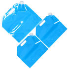 3 Pcs Folding Water Storage Bottle Hand Weights Pouch Container