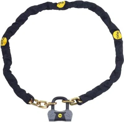 Yale Chain and Lock 1800mm Maximum Security Chain Bike Lock Heavy Duty 4 Keys - Image 1 of 4