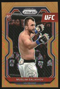 2021 Panini Prizm UFC Prizms Orange #29 Muslim Salikhov /99
