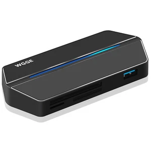 WGGE USB C Travel Dock, USB C / Type c Hub 8-in-1 USB C Hub Adapter con 4K HDMI - Imagen 1 de 7
