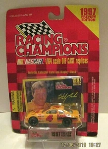 1997 Preview Edition Chevy Monte Carlo #4 Sterling Marlin Kodak Nascar Replica - Picture 1 of 4