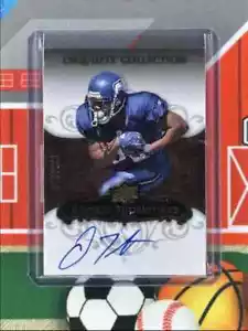 2008 Upper Deck Exquisite Collection Rookie Signature Spectrum Justin Forsett RC - Picture 1 of 2