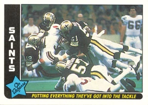 1985 Fleer Rickey Jackson Saints Pitt Panthers Whitney Paul Colorado Cu-Buffs - Imagen 1 de 1
