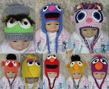 Wholesale Lot 10 Knit Cotton Newborn Baby Child Sesame Street Hat Photo Prop Hat