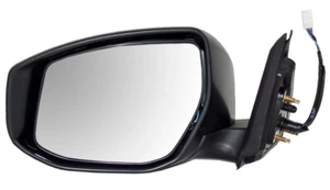 Fits 2015 Maxima Sedan Left Driver Unpainted Power Mirror With Signal And Heat - Bild 1 von 4