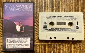 Stevie Wonder, In Square Circle, Cassette Tape, 1985, Motown Records 6134TC - Picture 1 of 1