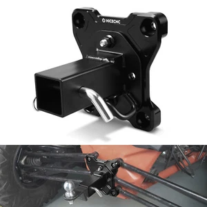 Radius Rod Plate 2" Hitch Receiver For Can-Am Maverick X3 Max RR R 2017-2021 - Picture 1 of 13